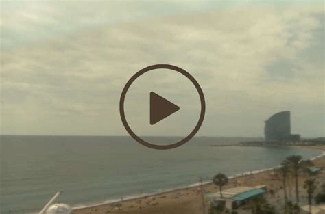 webcam barcelona|Webcam Strand Barcelona 